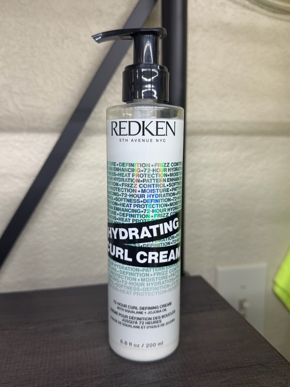 Redken Hydrating Defining Curl Cream - White & Black with Green Text